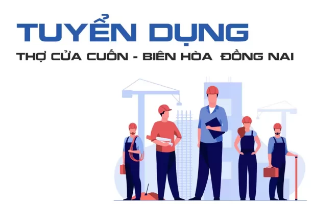 tuyen dung tho cua cuon